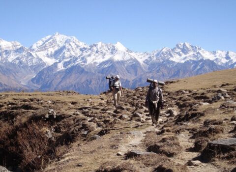 trekkers mountains